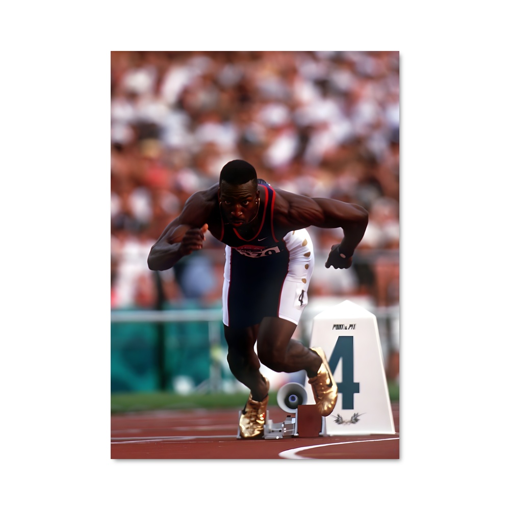 Poster Michael de johnson
